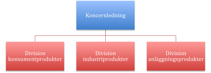 divisionsorganisation